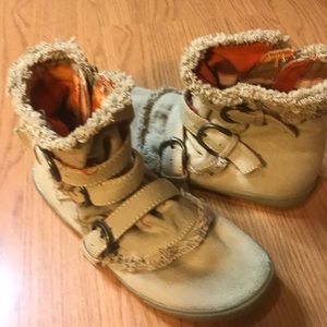Blowfish buckle booties